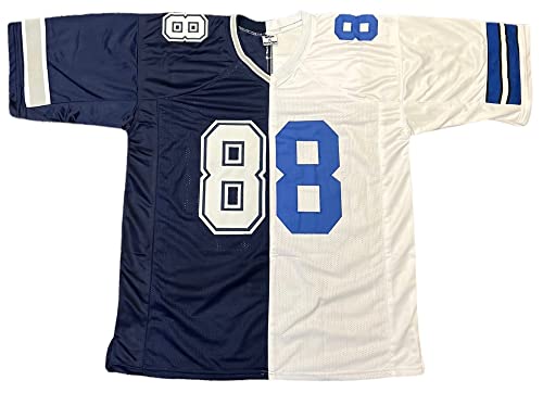 Ceedee Lamb Dallas Cowboys Signed Autograph Custom Jersey Rare HALF/HALF JSA Witnessed Certified