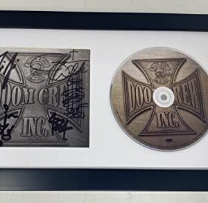 Black Label Society Zakk Wylde Signed Doom Crew Inc Framed CD Display ACOA COA