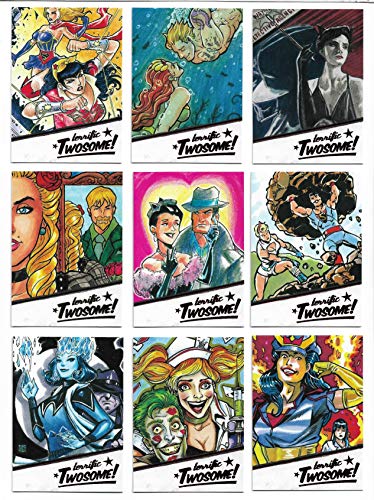 2018 Cryptozoic DC Bombshells Series 2 Trading Cards Mini Master Set Complete Base Set With 4 Insert Sets