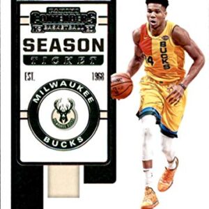 2019-20 Panini Contenders Basketball #33 Giannis Antetokounmpo Milwaukee Bucks Basketball Card