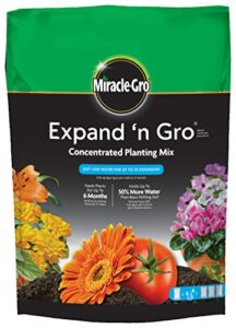 miracle-gro expand ‘n gro concentrated planting mix 0.33 cu ft