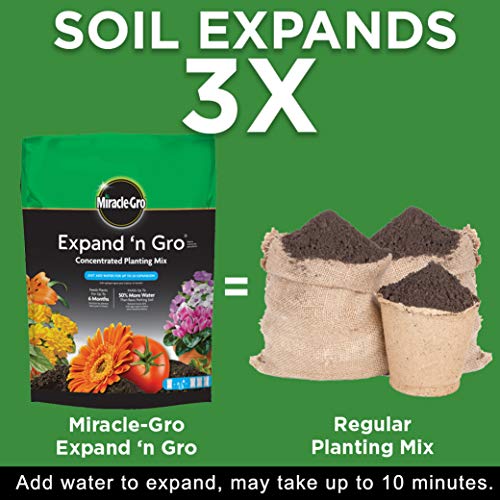 Miracle-Gro Expand 'n Gro Concentrated Planting Mix 0.33 Cu Ft