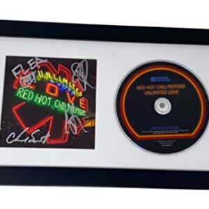 Red Hot Chili Peppers Band Signed Autograph Unlimited Love Framed CD Display COA