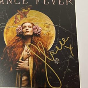 Florence and The Machine Signed Autograph Dance Fever Framed CD Welch COA