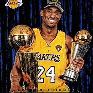 2017-18 Panini NBA Hoops #296 Kobe Bryant Lakers Basketball Card