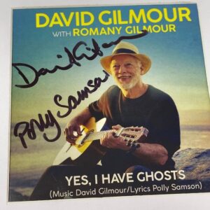 David Gilmour Signed Yes I Have Ghosts Framed CD Cover Display Pink Floyd COA