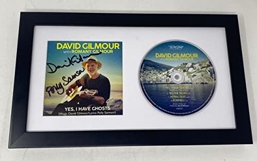 David Gilmour Signed Yes I Have Ghosts Framed CD Cover Display Pink Floyd COA