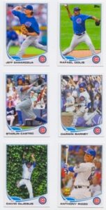 chicago cubs / complete 2013 topps baseball team set including series 1 & 2