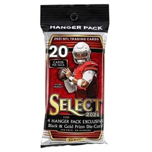 1 pack: 2021 panini select nfl football hanger pack (20 cards/pk)