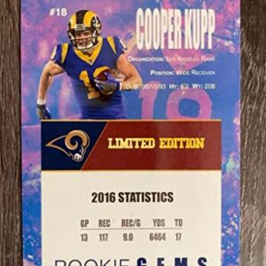 Cooper Kupp Rookie Card RC 2017 Rainbow Gold LA Rams Super Bowl Champs