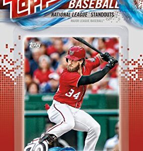 2018 Topps National League All Stars Factory Sealed Limited Edition 17 card team set with Bryce Harper, Clayton Kershaw, Buster Posey and Max Scherzer plus