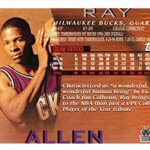 1996-97 Topps Basketball #217 Ray Allen Rookie Card