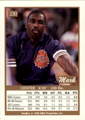 1990 SkyBox Basketball Card (1990-91) #230 Mark West