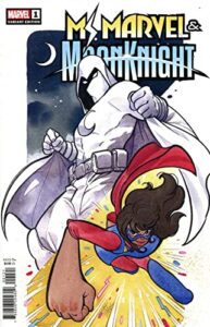 ms. marvel and moon knight #1a vf/nm ; marvel comic book | peach momoko