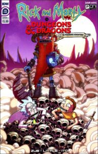 rick and morty vs. dungeons and dragons: the meeseeks adventure #1a vf/nm ; idw comic book