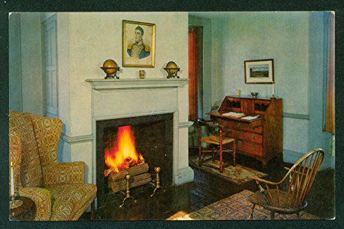 Law Office Room of Monticello Home of Thomas Jefferson Charlottesville Virginia VA Postcard