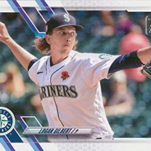 2021 Topps Update #US318 Logan Gilbert NM-MT RC Rookie Seattle Mariners Baseball