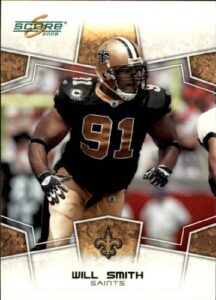 2008 score football card #201 will smith