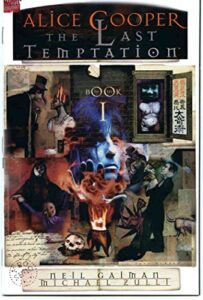 last temptation, the #1a vf ; marvel comic book | alice cooper neil gaiman