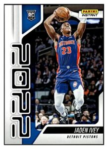 jaden ivey rc 2022-23 panini instant year one /767#5 pistons rookie nm+-mt+ nba basketball