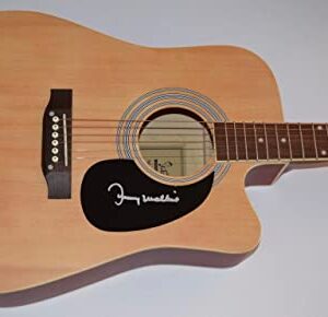 Johnny Mathis Signed Autographed Full Size Acoustic Guitar "CHANCES ARE" COA