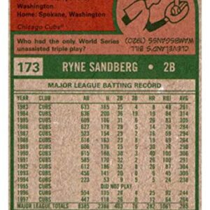 2019 Topps Archives #173 Ryne Sandberg Chicago Cubs Baseball Card