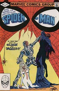 spectacular spider-man, the #70 vf ; marvel comic book | cloak & dagger
