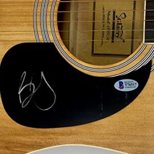 Brad Paisley Signed Autographed Full Size Acoustic Guitar Country Beckett COA