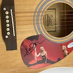 Avril Lavigne Signed Autographed Full Size Acoustic Guitar ACOA COA