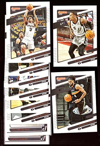 2021-22 Donruss Basketball Team Set - San Antonio Spurs