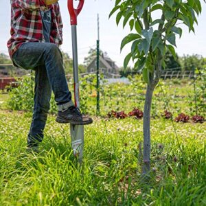 ROOT ASSASSIN 48" Garden Shovel/Saw - The Original & Best Award Winning Combo Gardening Spade Tool, Yard, Root, Stump, Tree Removal, Landscaping, Trimming Specialized Digging (48" Shovel/Saw)