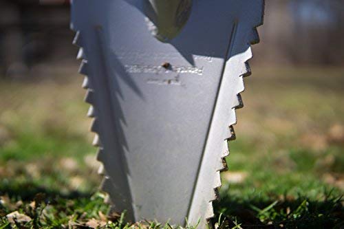 ROOT ASSASSIN 48" Garden Shovel/Saw - The Original & Best Award Winning Combo Gardening Spade Tool, Yard, Root, Stump, Tree Removal, Landscaping, Trimming Specialized Digging (48" Shovel/Saw)