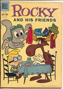 rocky and his friends-four color comics #1152 1961-dell-jay ward-tv series-vg
