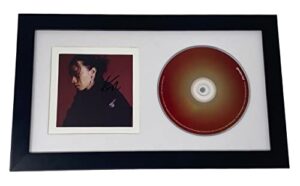 keshi – gabriel signed autographed framed cd cover album matted display coa