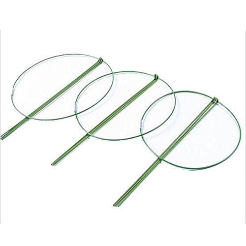 rescozy (Pack of 3) Large Garden Plant Support Rings, 10" Wide x 17" High, 3 Legs