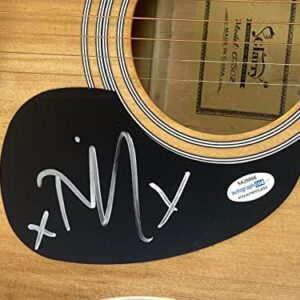 Tim McIlrath Signed Autographed Full Size Acoustic Guitar Rise Against ACOA COA