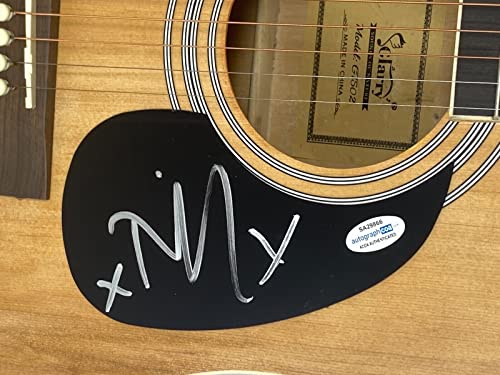 Tim McIlrath Signed Autographed Full Size Acoustic Guitar Rise Against ACOA COA