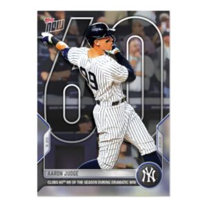 2022 Topps Now #929 Aaron Judge 60 Homeruns New York Yankees NM-MT