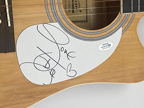 T-Boz Tlc Signed Autographed Full Size Acoustic Guitar Tionne Watkins ACOA COA