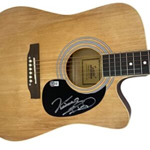 Vince Gill Signed Autographed Full Size Acoustic Guitar Country Star Beckett COA