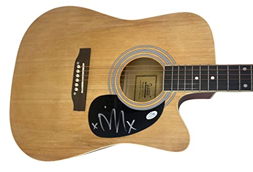 Tim McIlrath Signed Autographed Full Size Acoustic Guitar Rise Against ACOA COA