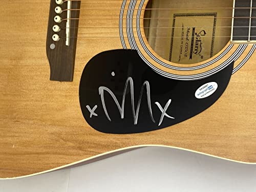 Tim McIlrath Signed Autographed Full Size Acoustic Guitar Rise Against ACOA COA