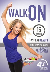walk on: 15-minute fast fat blasts dvd with jessica smith
