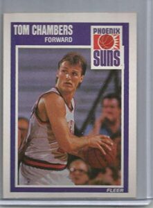 1989-90 fleer #119 tom chambers suns nba basketball card nm-mt