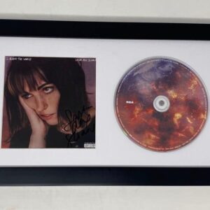 Sasha Alex Sloan Signed Autographed I Blame The World Framed CD Display COA