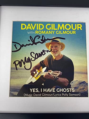 David Gilmour Signed Yes I Have Ghosts Framed CD Cover Display Pink Floyd COA