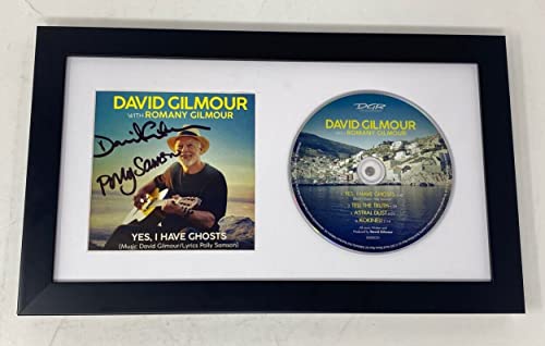David Gilmour Signed Yes I Have Ghosts Framed CD Cover Display Pink Floyd COA