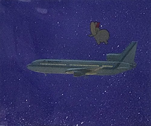 Eastern Airlines Commercial - 1970's Commercial Cel of Airplane with Dumbo