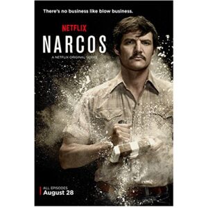 pedro pascal 8 inch x 10 inch photograph narcos (tv series 2015 – ) stabbing kilo title poster kn