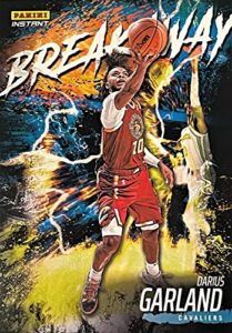 2022-23 panini instant darius garland online exclusive breakaway basketball card – limited to only 2304 cards – cleveland cavaliers